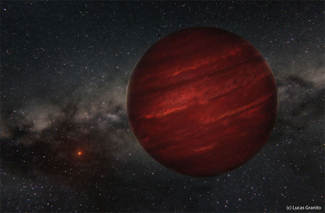 Weird Loner Exoplanet Orbits Far From Its Star